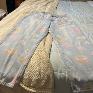 Wild Fable Floral Denim Jeans